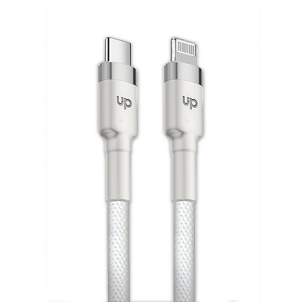 Cabo Lightning / USB-C - Branco