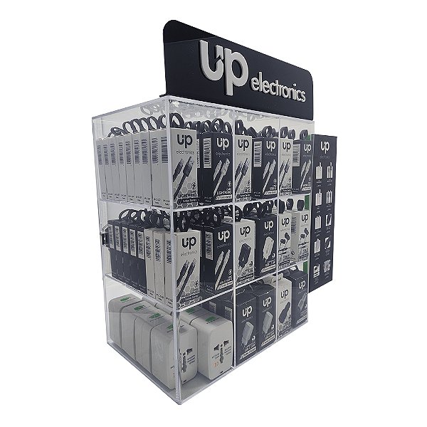 Kit Display Premium Hotel - Acessórios de celular - 120 peças