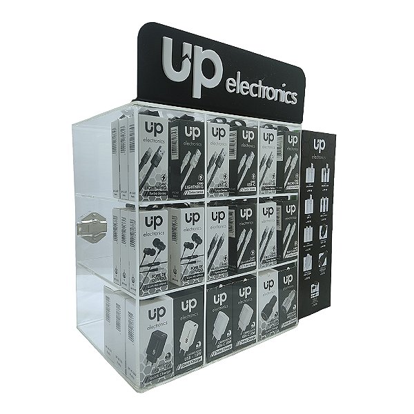 Kit Display Básico Loja - Acessórios de celular - 54 peças