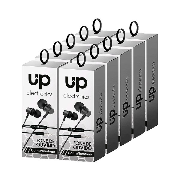 Kit 10 Fones de Ouvido com microfone / P3 - Atacado