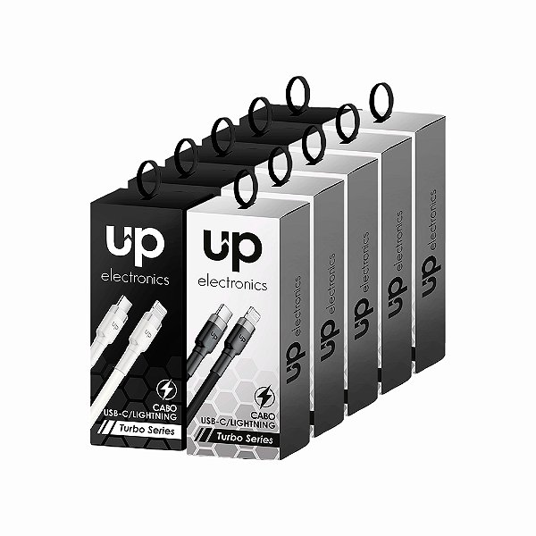 Kit 10 Cabos iPhone-Lightning / USB-C - Atacado