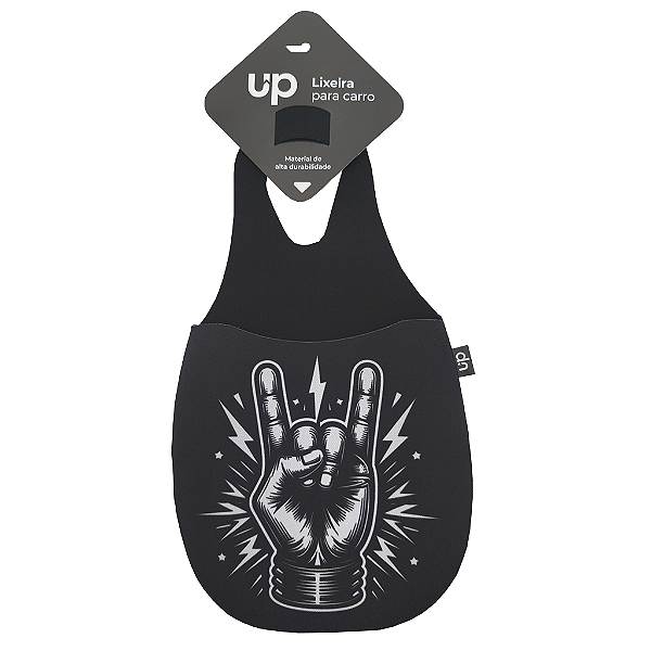 Lixeira para Carro Neoprene Rock UP Electronics