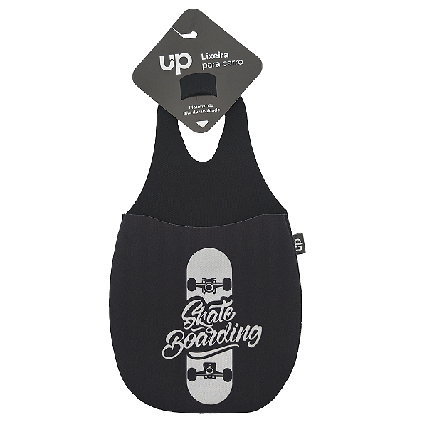 Lixeira para Carro Neoprene Skateboarding UP Electronics