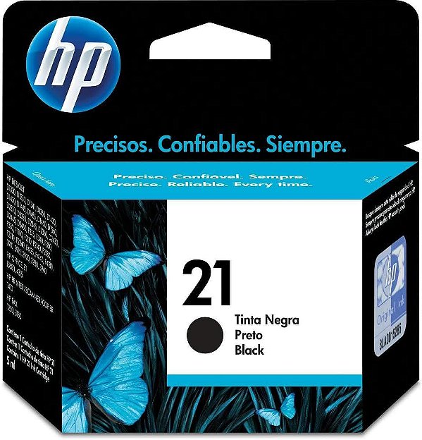 Cartucho HP 21 Preto Original (C9351AB)