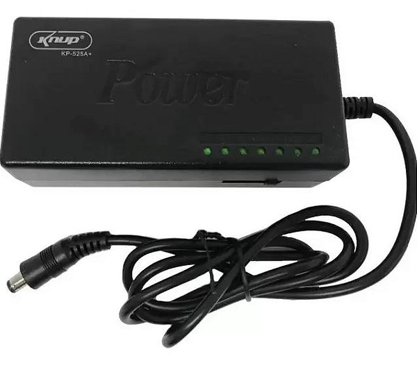 FONTE UNIVERSAL PARA NOTEBOOK 10 PLUG 12-24V 96W