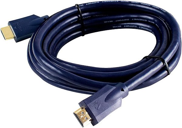 CABO HDMI 2.1 8K 3D 19 PINOS - 3 METROS ELG/AQUARIO