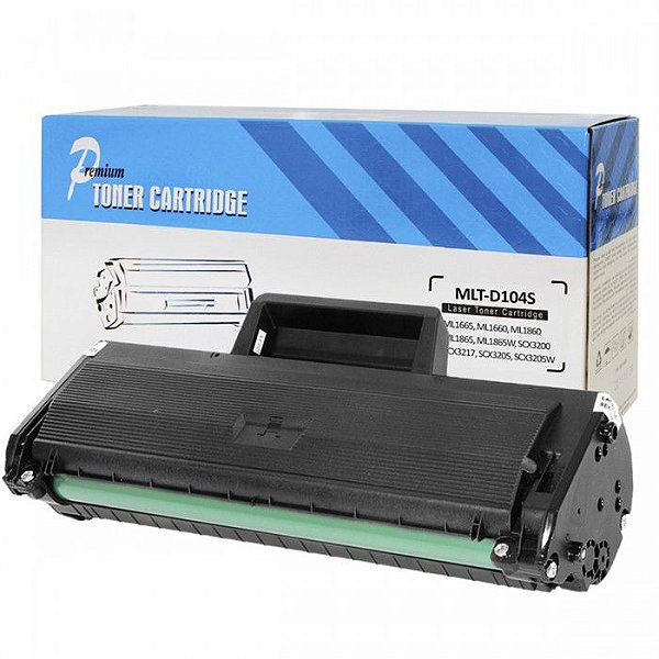 CARTUCHO DE TONER COMPATIVEL SAMSUNG ML1665 D104 1,5K