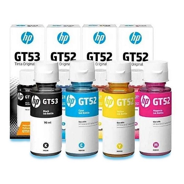 GARRAFA DE TINTA HP GT52 M0H54AL