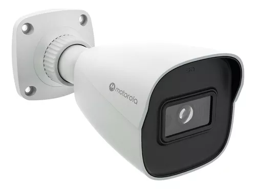 Camera De Segurança Motorola 2mp 1080p Metal Ip67 Bullet Cor Branco MTABM032701