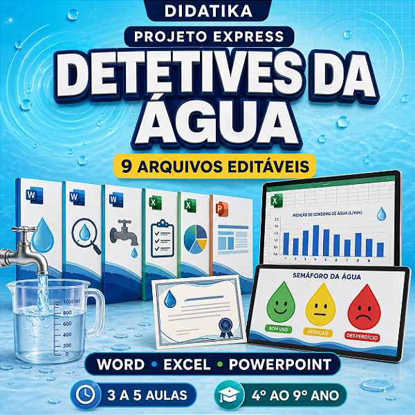 PROJETO EXPRESS –" DETETIVES DA ÁGUA"