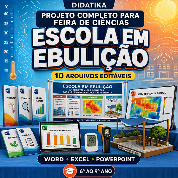 PROJETO CIENTÍFICO PARA FEIRAS DE CIÊNCIAS – "ESCOLA EM EBULIÇÃO"