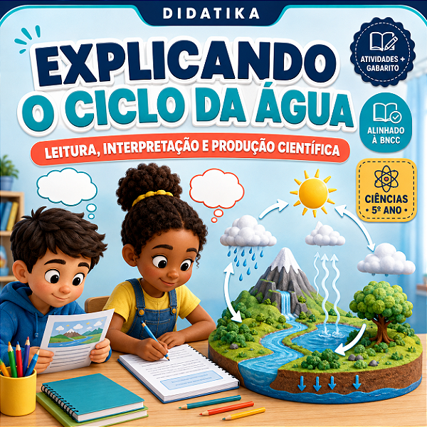 EXPLICANDO O CICLO DA ÁGUA – LEITURA E PRODUÇÃO CIENTÍFICA – 5º ANO