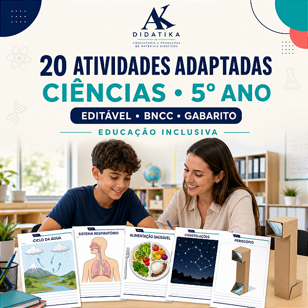 20 ATIVIDADES ADAPTADAS DE CIÊNCIAS – 5º ANO