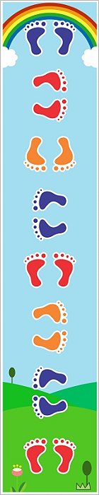 Tapete Amarelinha Infantil Educativo Jogo De Pular