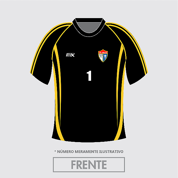 Camisa Jogo  Futsal  Masculino Goleiro #1  La Salle SA 2024