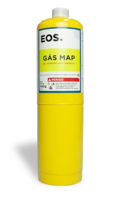 Gás Refil MAP EOS Profissional para Maçaricos com 400g