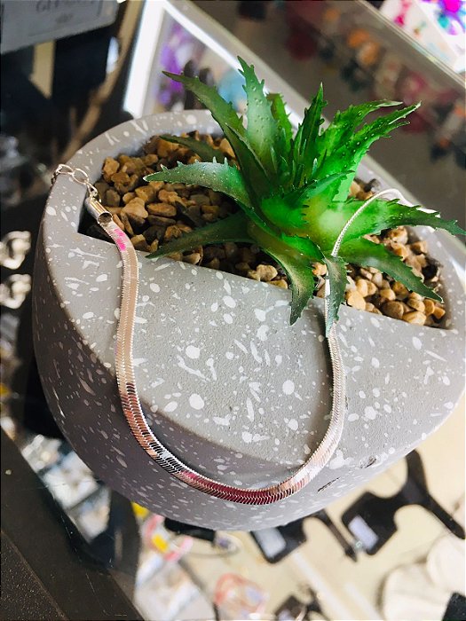 Colar Choker Laminado