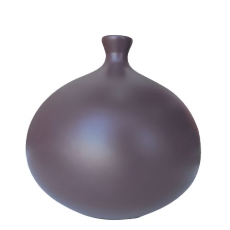 Garrafa BOJUDA CHOCOLATE M - Cerâmica 17x17cm