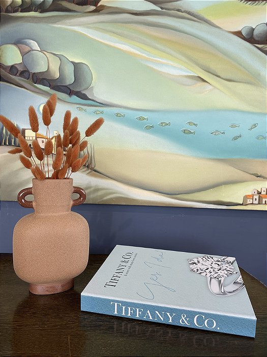 Livro Caixa T LOVE - Madeira 30x23x4cm