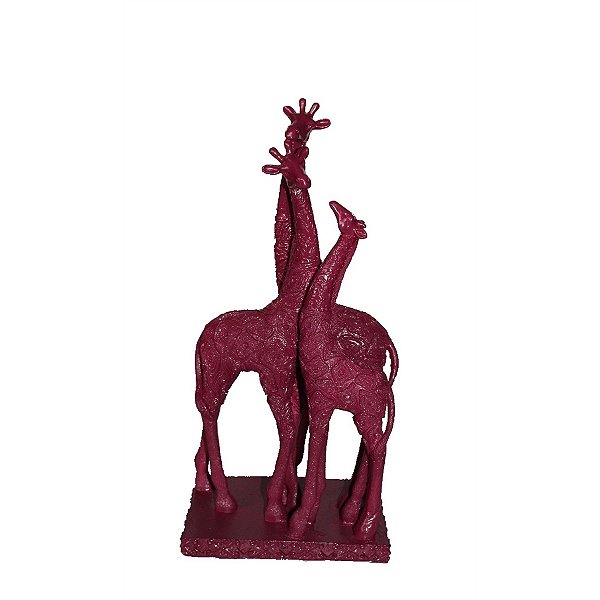 Família Girafas Malbec - 42x20x14cm