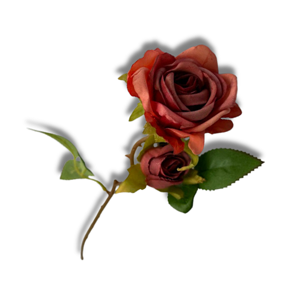 Haste ROSA OUTONADA - Permanente 38x2cm