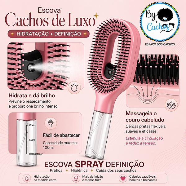 Escova Cachos de Luxo
