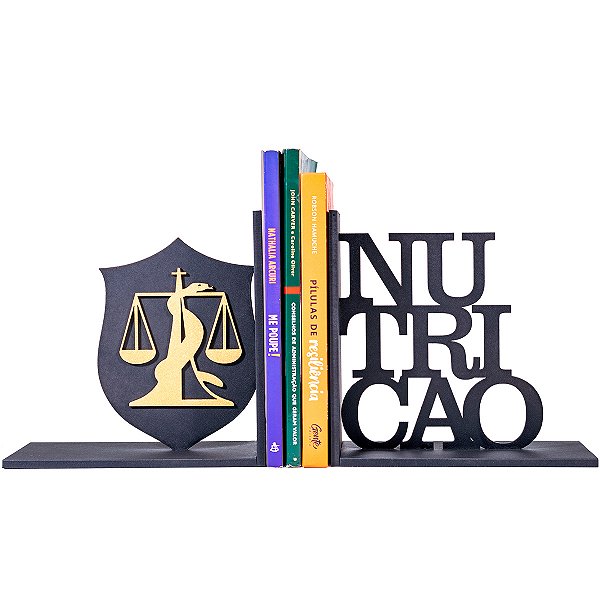 Aparador de livros nutrição