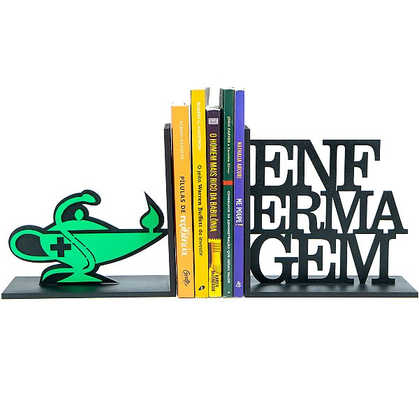 Aparador de livros enfermagem