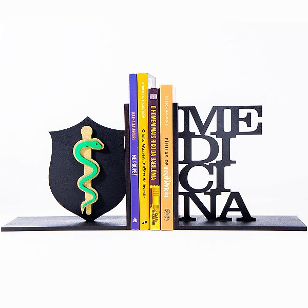 Aparador de livros medicina