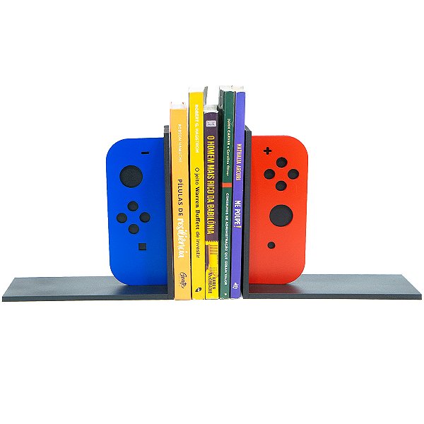 Aparador de livros nintendo switch