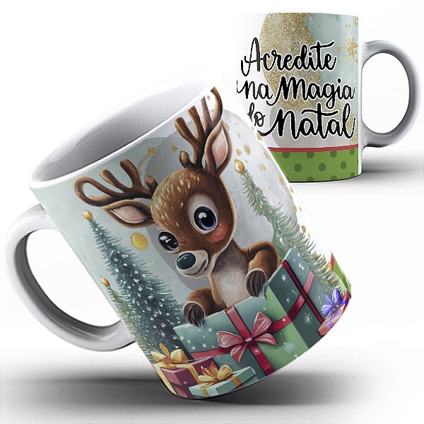 Caneca Acredite na magia do Natal 23