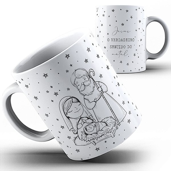 Caneca Jesus verdadeiro sentido do Natal 23