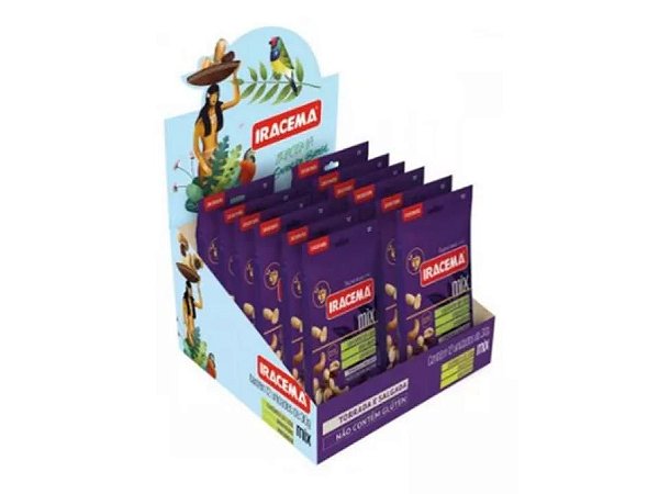Mix de Nuts Iracema Sachê 30g C/12 Unid