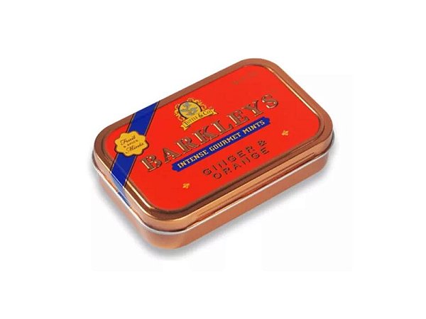 PASTILHAS BARKLEYS INTENSE GOURMET MINTS - GINGER E ORANGE
