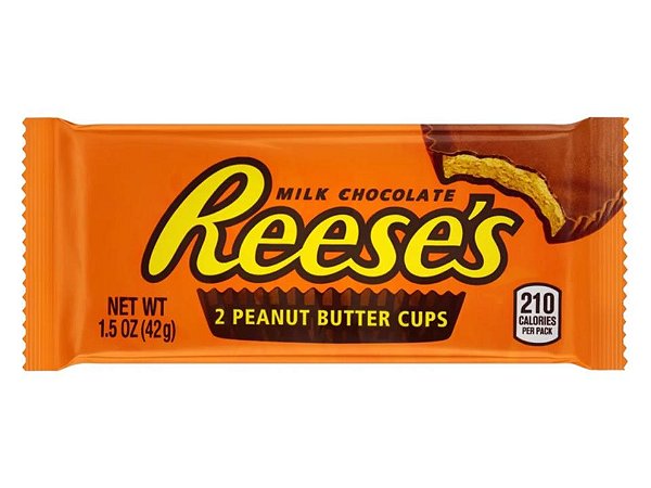 Chocolate Reese's 2 Cups 42g Peanut Butter - Importado