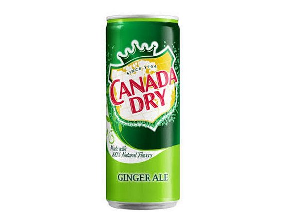 Refrigerante Canada Dry Ginger Ale Gengibre - Importado