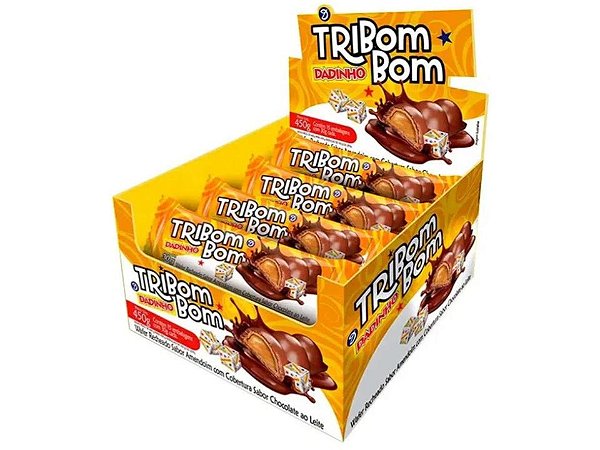 Chocolate Dadinho Tribombom 30g C/ 15Unid - 450g