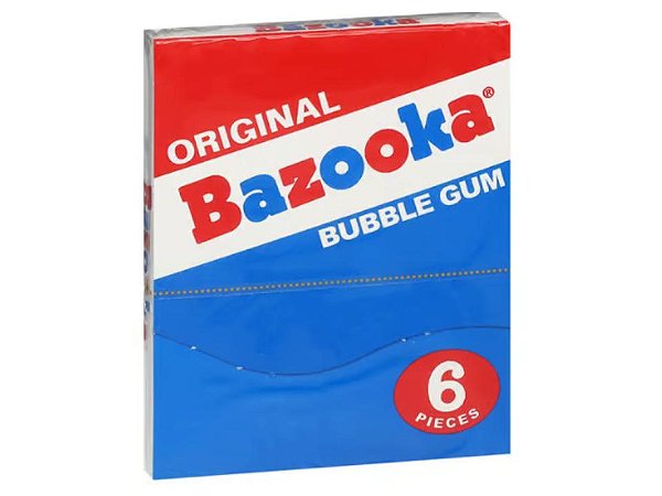 Chiclete Bubble Gum Bazooka Original 36g - Importado