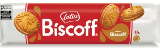 Biscoito Recheado Sabor Biscoff Biscoff 110g - Lotus