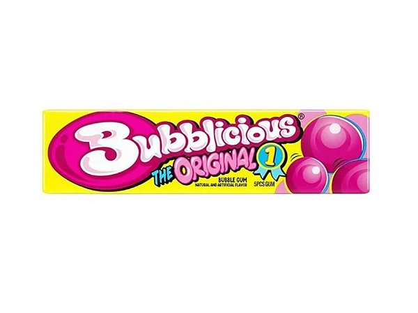 Chiclete Bubblicious Original Bubble Gum 40g - Importado EUA