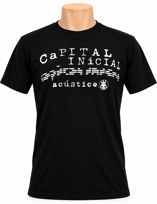 CAMISETA MASCULINA ACUSTICO 2000