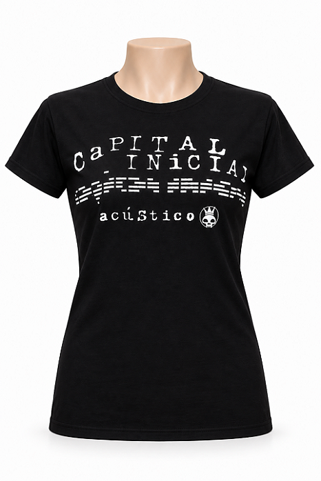 CAMISETA FEMININA ACUSTICO 2000