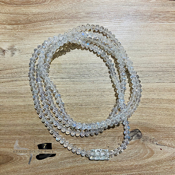 Guia Oxalufã transparente cristal