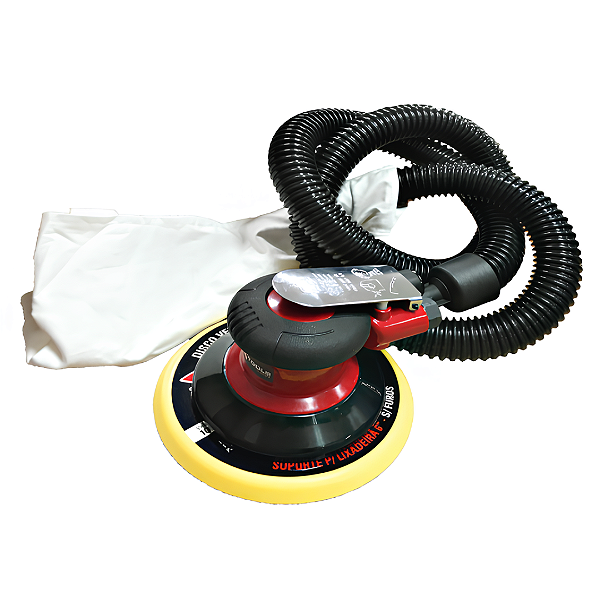 Lixadeira Orbital 6" Pneumática Com Aspiração Sigma Tools - SGT-0315