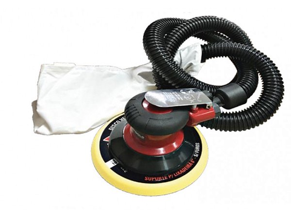 Lixadeira Orbital 5" Pneumática Com Aspiração Sigma Tools - SGT-0314