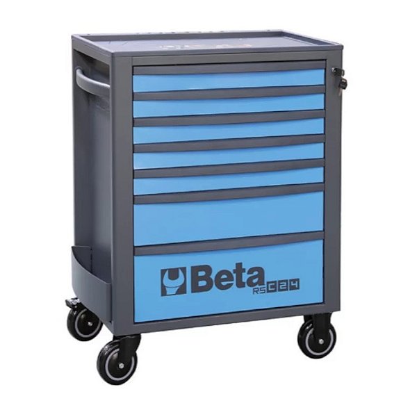 Carrinho de ferramentas com 7 gavetas Azul RSC24/7-B Beta