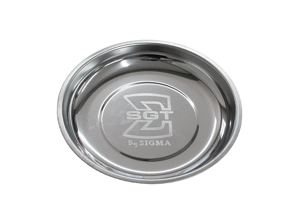 Bandeja Magnetica Redonda Inox Grande 150mm Sigma Tools - 0699990200