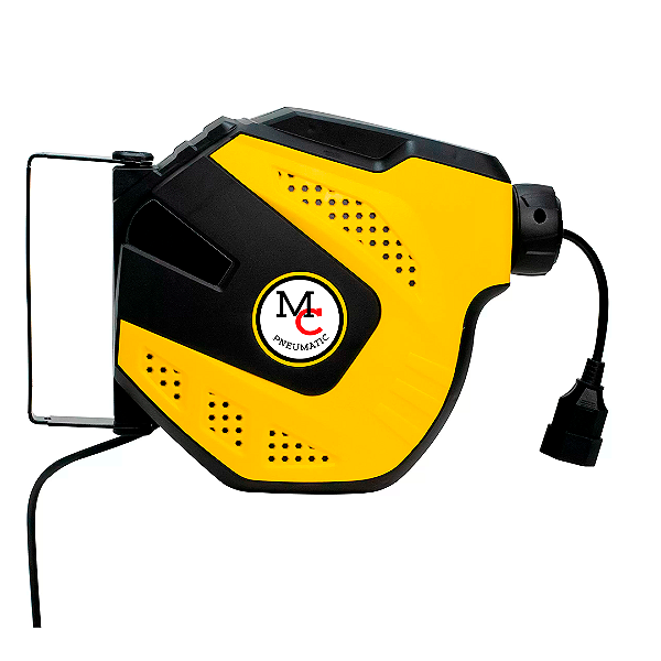 Enrolador de Cabo Elétrico Fechado 15m MC Pneumatic