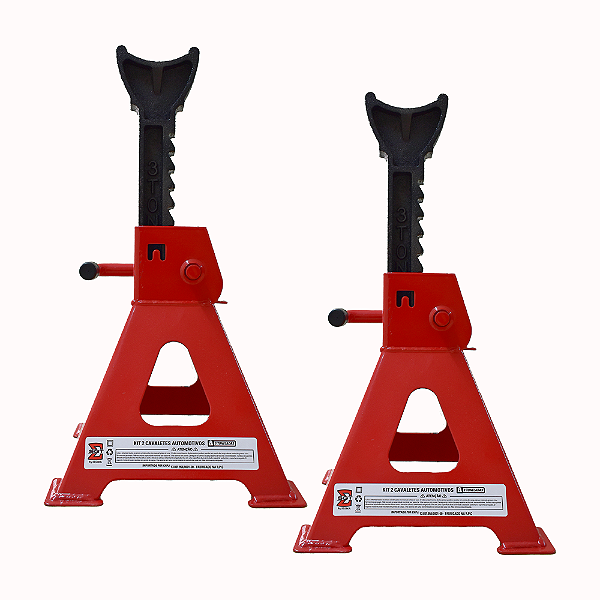 Kit 2 Cavaletes Automotivos 3 Toneladas Sigma Tools - 0761100020