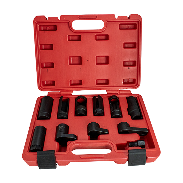 Kit Soquetes para Sensor de Oxigênio/Sonda Lambda 11 peças Sigma Tools - 0699940022